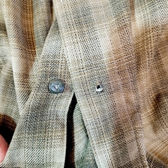 Under Armour Men's‎ Tradesmen Flex Flannel Snap Front Shirt Size XL - Picture 6 of 9